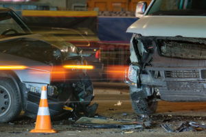 The police responded to a multi-car accident in Rogers